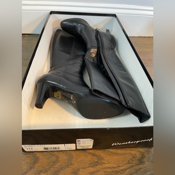 Aquatalia Leather Knee-High Boots - Picture 5 of 7